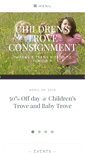 Mobile Screenshot of childrenstrove.com