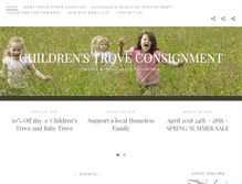 Tablet Screenshot of childrenstrove.com